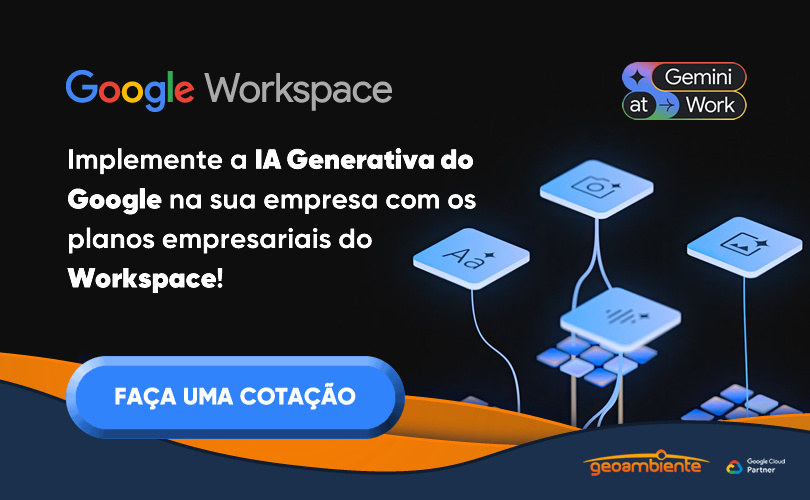 IA Generativa nos planos do Google Workspace